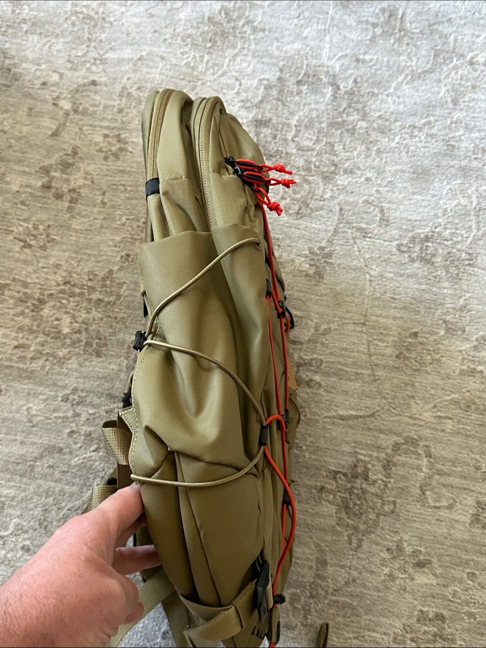 The North Face Men’s Borealis Backpack. Cedar/Lava Red. NWT’s. - Picture 5 of 14